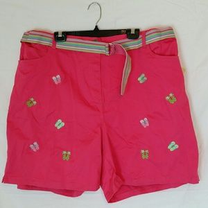 Quackery Factory Fuscia Pink Shorts